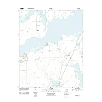 2012 Map of Canadian, 2012 Print