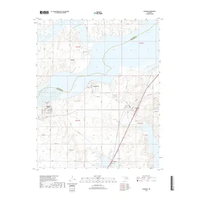 2018 Map of Canadian, 2018 Print