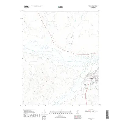 2019 Map of Canadian West, 2019 Print