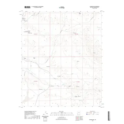 2020 Map of Canador Peak, 2020 Print