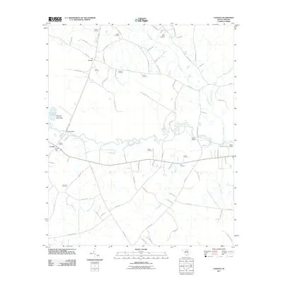 2011 Map of Canadys, 2011 Print