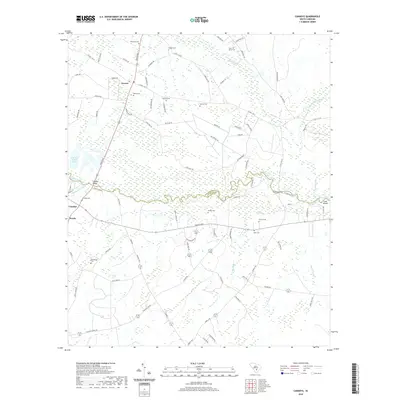 2020 Map of Canadys, 2020 Print