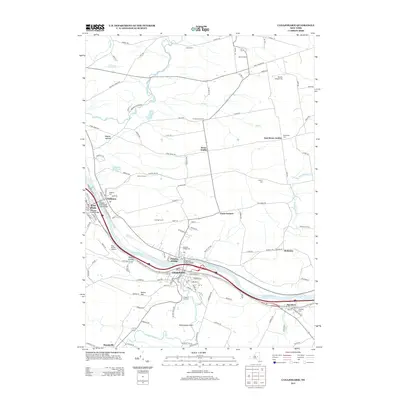 2013 Map of Canajoharie, 2013 Print