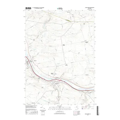 2016 Map of Canajoharie, 2016 Print