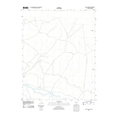 2010 Map of Canal Creek, 2010 Print