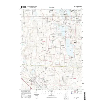 2013 Map of Canal Fulton, 2013 Print