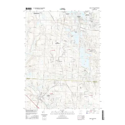 2016 Map of Canal Fulton, 2016 Print
