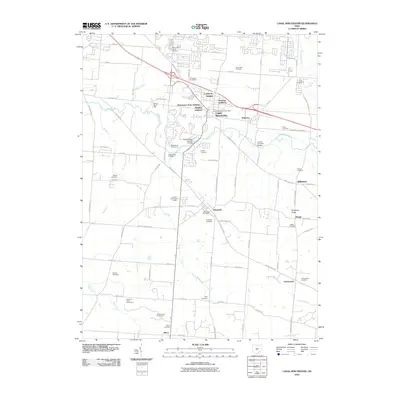 2010 Map of Canal Winchester, 2010 Print