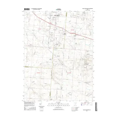 2016 Map of Canal Winchester, 2016 Print