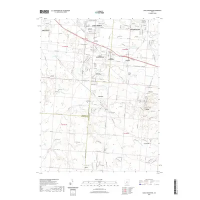 2019 Map of Canal Winchester, 2019 Print