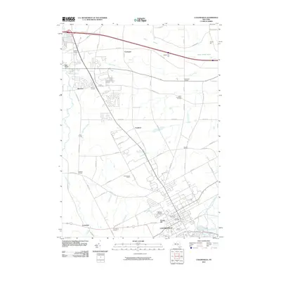 2010 Map of Canandaigua, 2010 Print