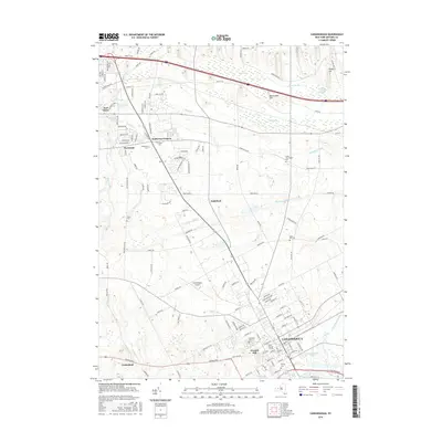 2016 Map of Canandaigua, 2016 Print