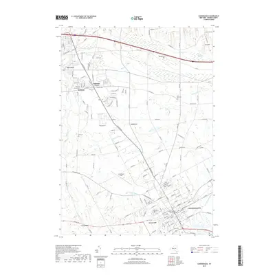 2019 Map of Canandaigua, 2019 Print