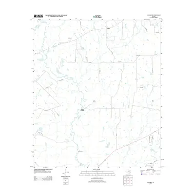 2013 Map of Canary, 2013 Print