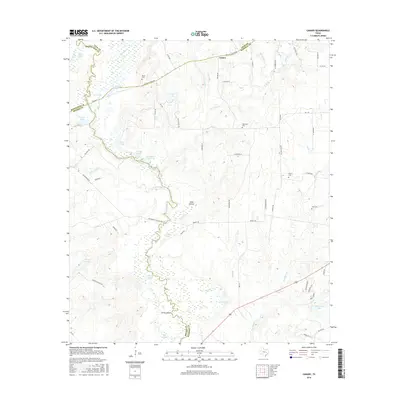 2016 Map of Canary, 2016 Print