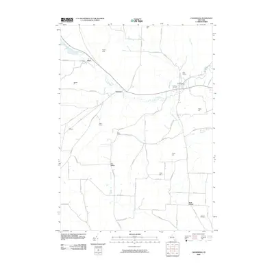 2010 Map of Canaseraga, 2010 Print