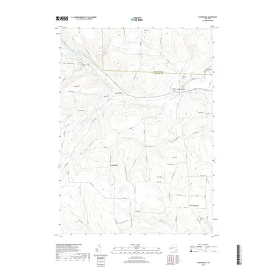 2019 Map of Canaseraga, 2019 Print
