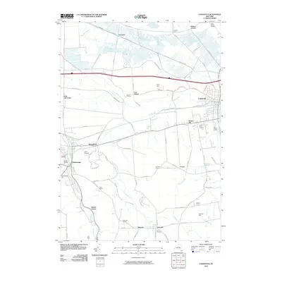 2010 Map of Canastota, 2010 Print