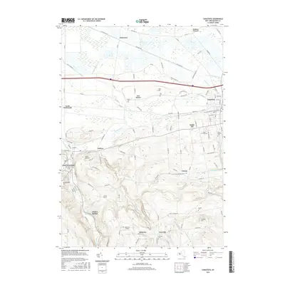 2016 Map of Canastota, 2016 Print