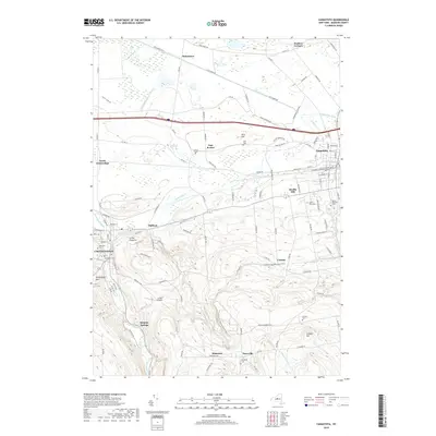 2019 Map of Canastota, 2019 Print