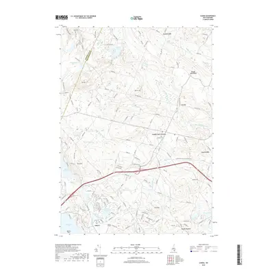 2018 Map of Candia, 2018 Print