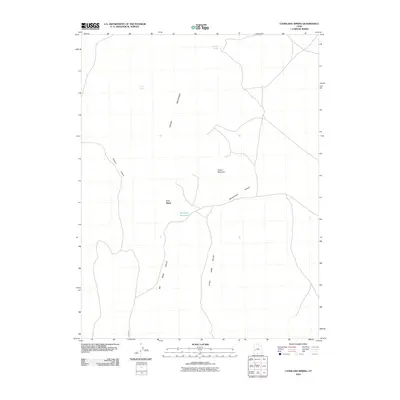 2010 Map of Candland Spring, 2010 Print