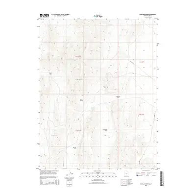 2014 Map of Candland Spring, 2014 Print
