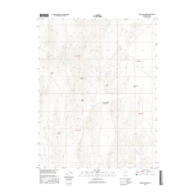 2017 Map of Candland Spring, 2017 Print