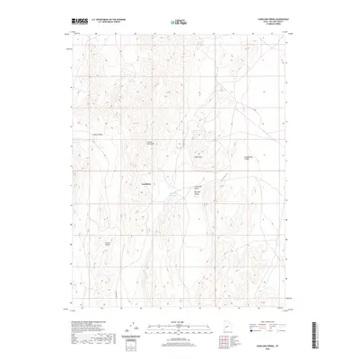 2020 Map of Candland Spring, 2020 Print