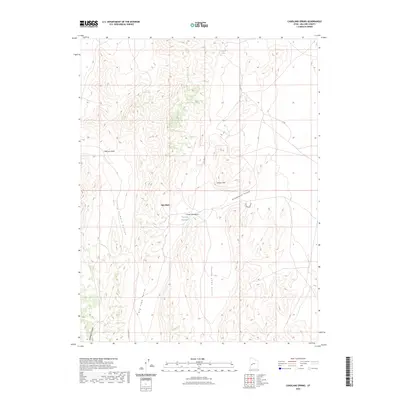 2023 Map of Candland Spring, 2023 Print