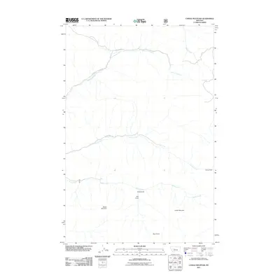 2011 Map of Candle Mountain, 2011 Print