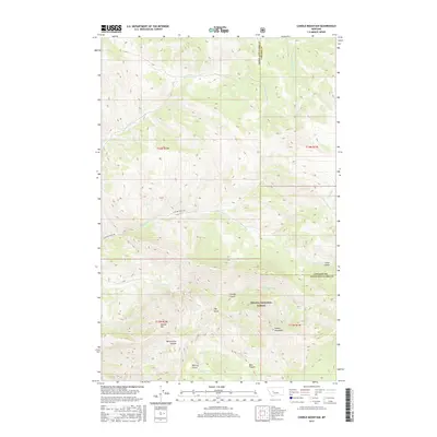 2017 Map of Candle Mountain, 2017 Print