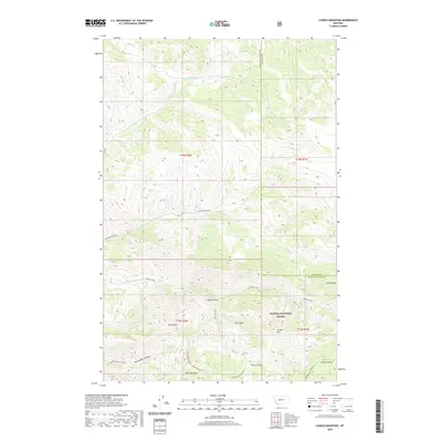 2020 Map of Candle Mountain, 2020 Print