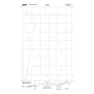 2011 Map of Cando NE, 2011 Print