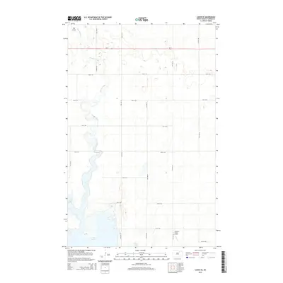 2014 Map of Cando NE, 2014 Print