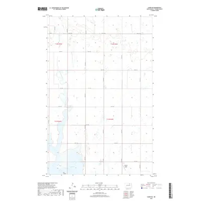 2020 Map of Cando NE, 2020 Print