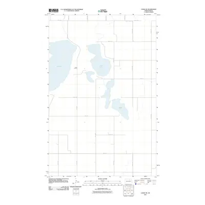 2011 Map of Cando SE, 2011 Print