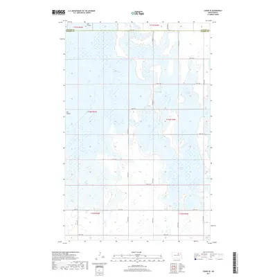 2017 Map of Cando SE, 2017 Print