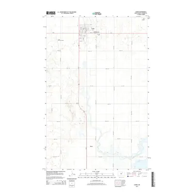 2014 Map of Cando, 2014 Print