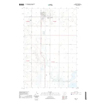2020 Map of Cando, 2020 Print