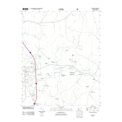 2011 Map of Candor, 2011 Print