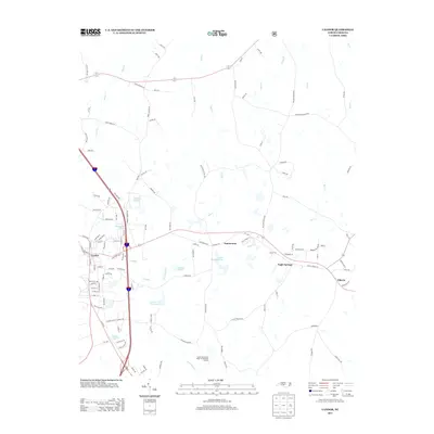 2013 Map of Candor, 2013 Print