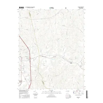 2016 Map of Candor, 2016 Print