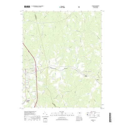 2019 Map of Candor, 2019 Print