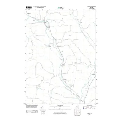 2010 Map of Candor, 2010 Print