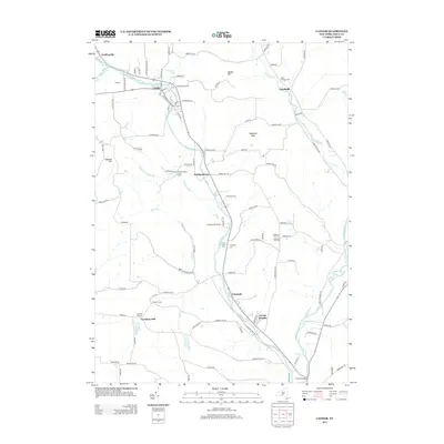 2013 Map of Candor, 2013 Print