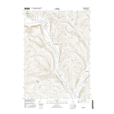 2016 Map of Candor, 2016 Print
