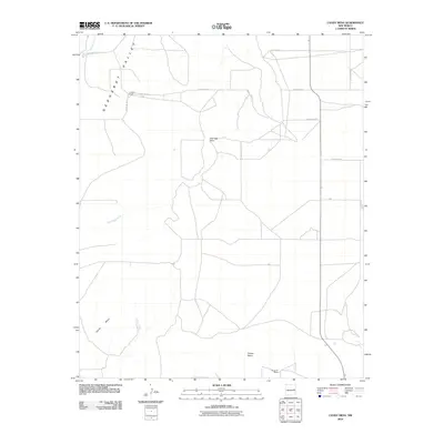 2010 Map of Candy Mesa, 2010 Print