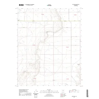 2020 Map of Candy Mesa, 2020 Print