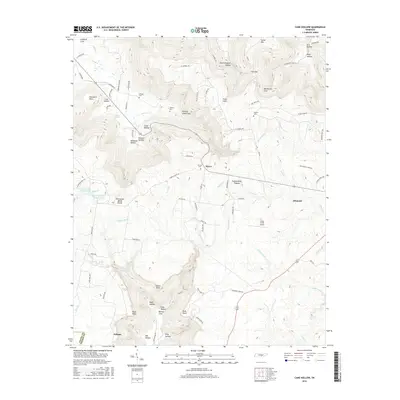 2016 Map of Cane Hollow, 2016 Print